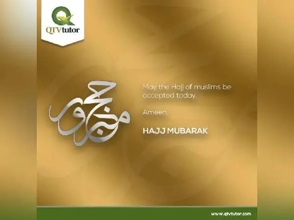 Hajj Mubarak Social Media Design - Faraz Akbar